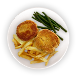 Fish Cake (1) & Chips For Kids 